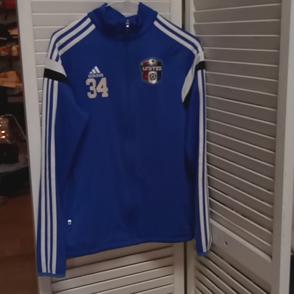 Adidas Peninsula United #34 Climacool Socce Jacket